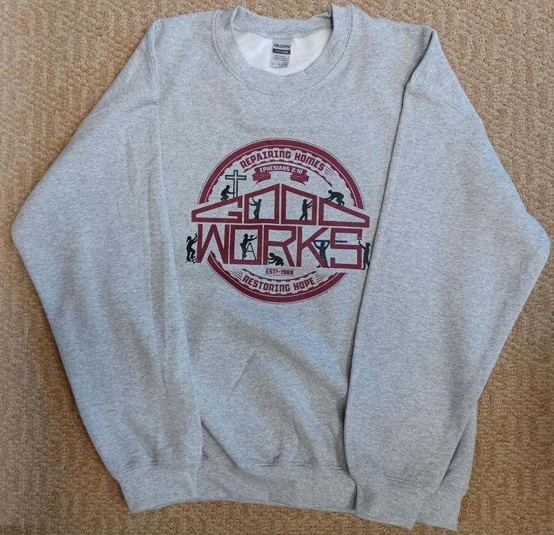 Good Works crewneck sweatshirt