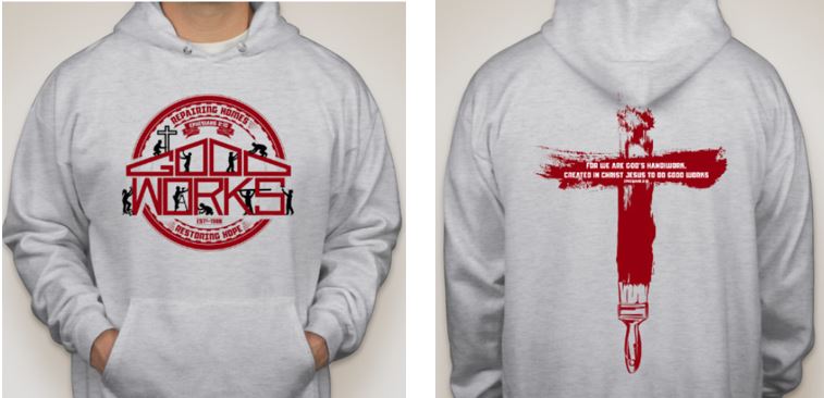 Good Works hooded sweatshirt